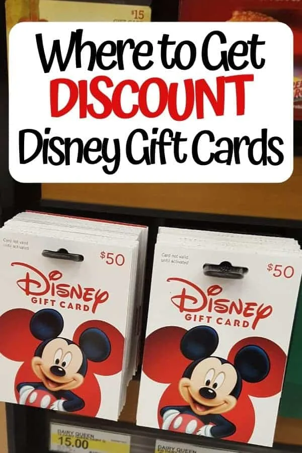 Where to Get Discount Disney Gift Cards - Disney Insider Tips