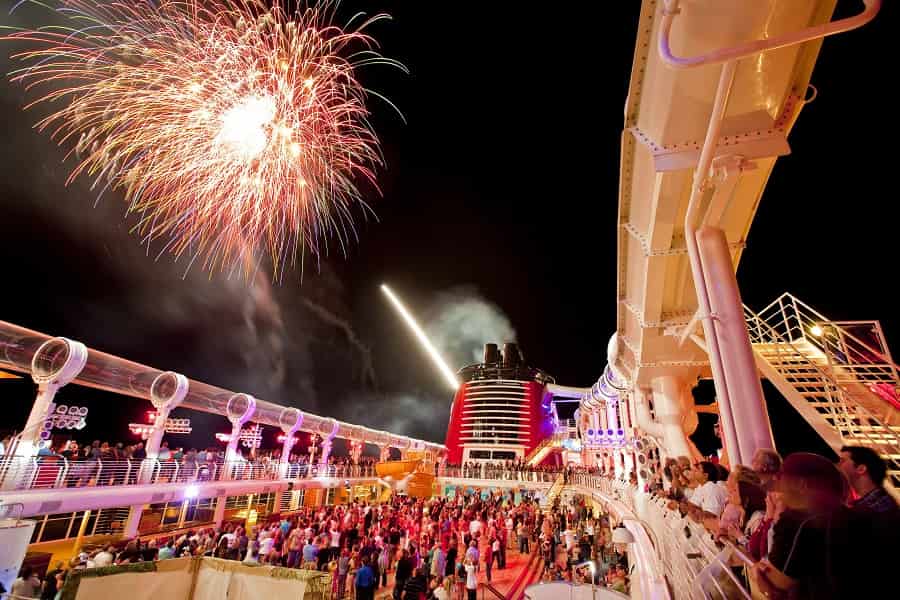 Disney Cruise Line Fireworks at Sea