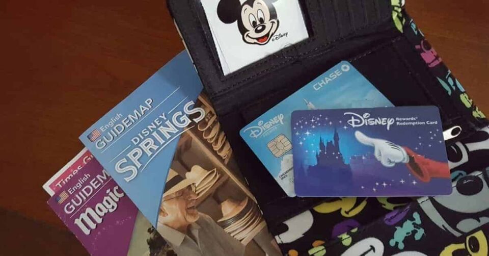 Disney Chase Visa & Disney Rewards Redemption Card