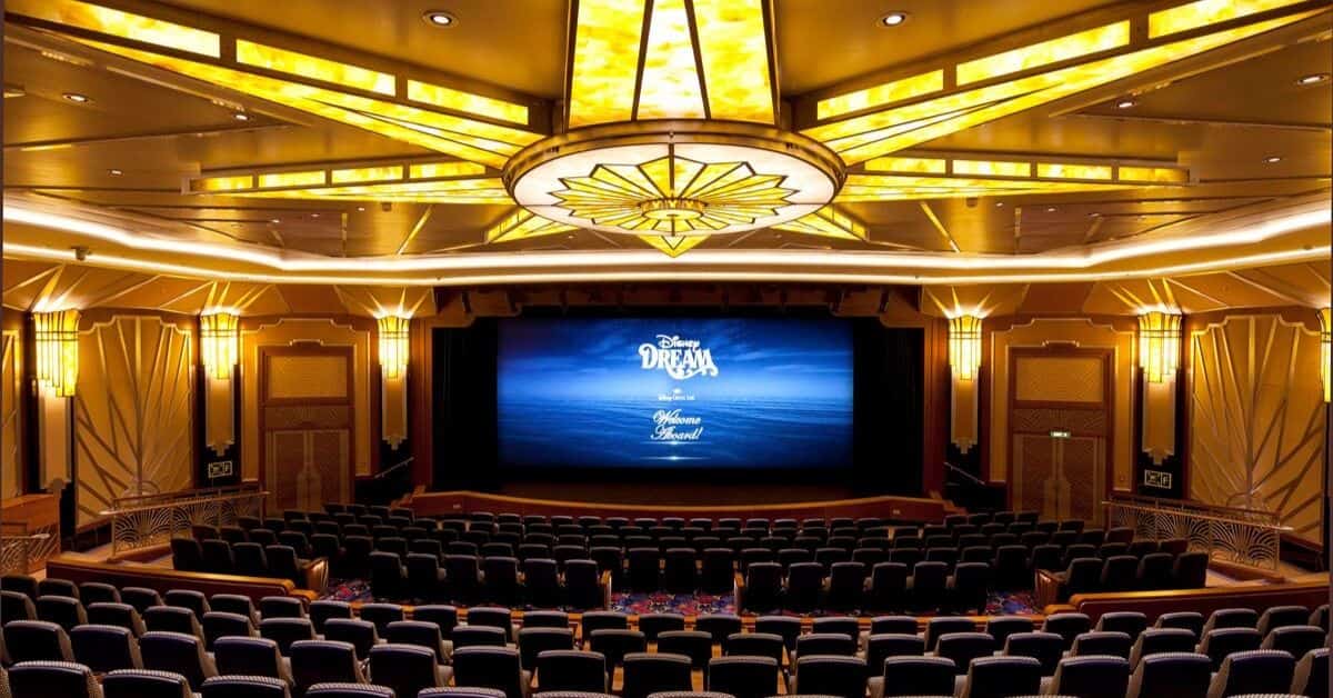 Disney Cruise Movies Playing at Buena Vista Theater 2024