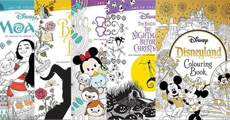 15 Disney Coloring Books for Adults