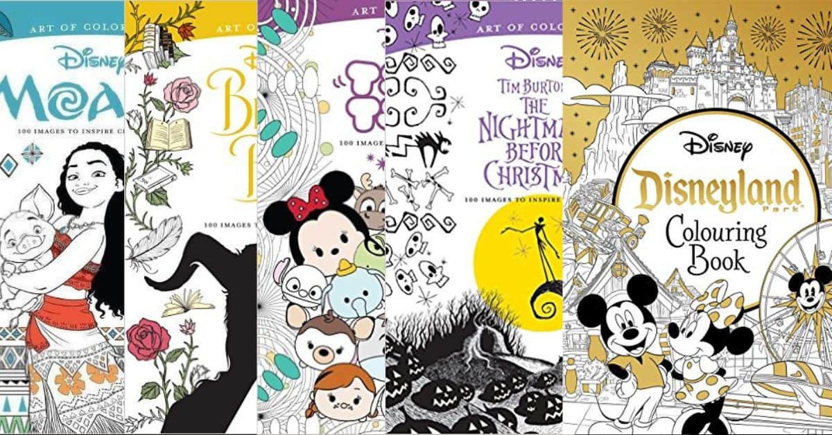  Disney Coloring Books