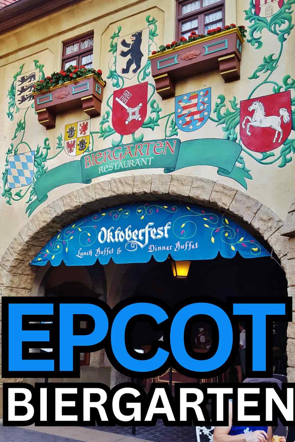Biergarten EPCOT German Buffet 