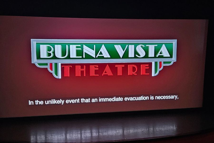 Buena Vista Theater on Disney Cruise