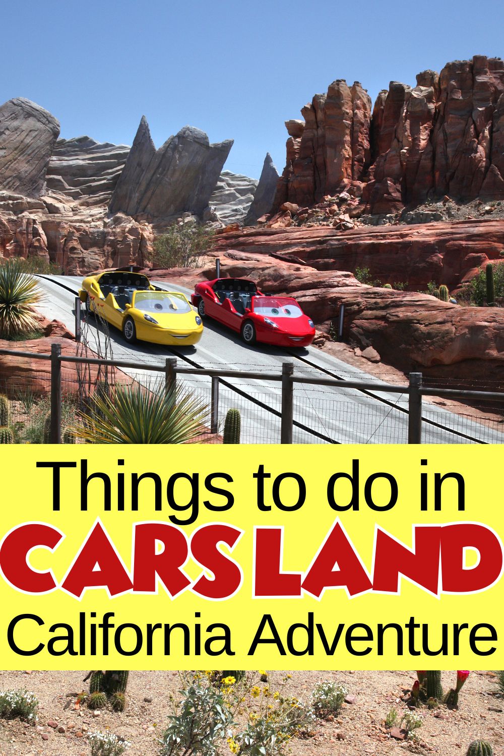 Things to do in Cars Land