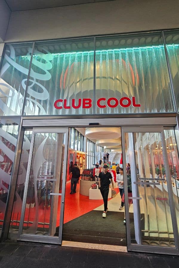 Location of Club Cool at EPCOT