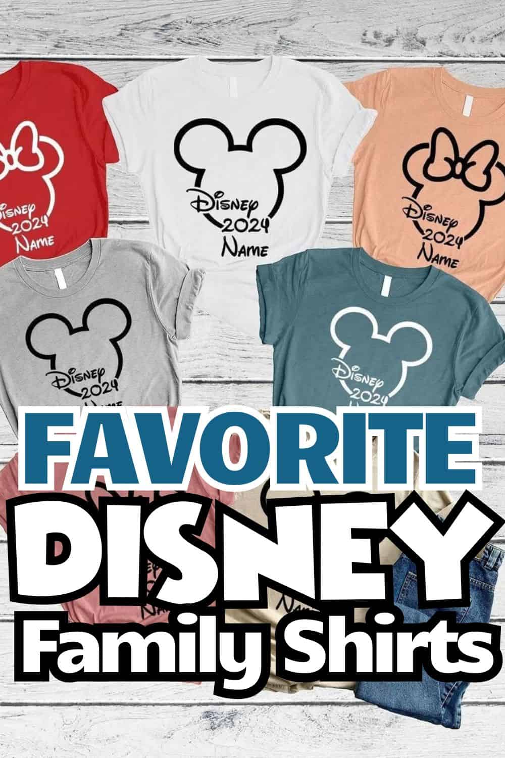Favorite Disney Family Shirts