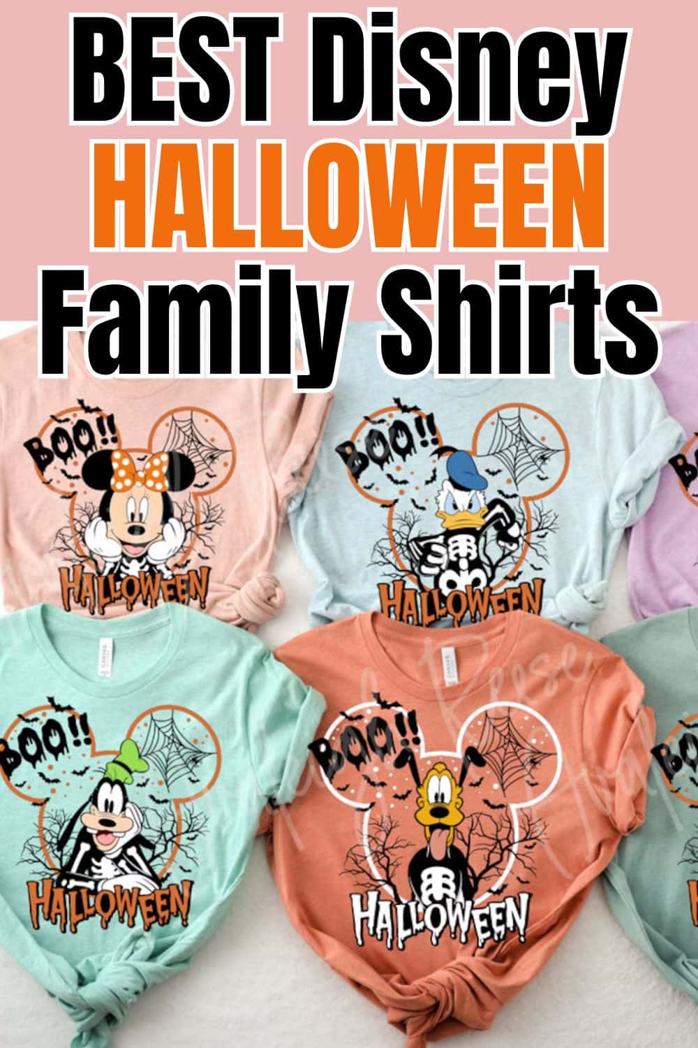 10 BEST Disney Halloween Family Shirts