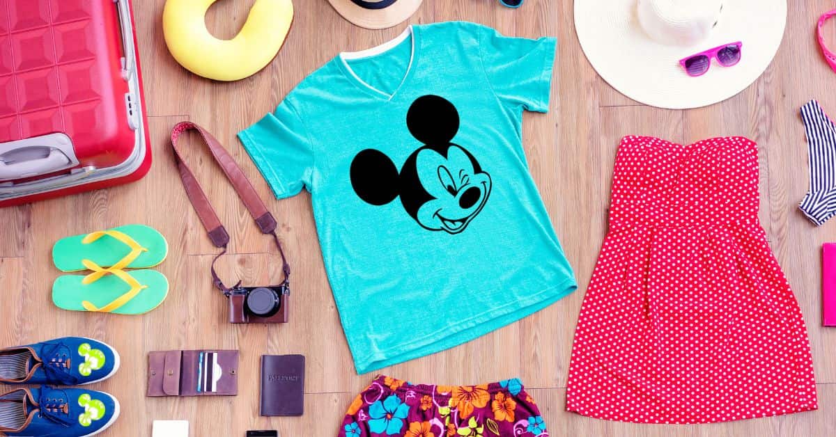 Packing for Disney World Vacation