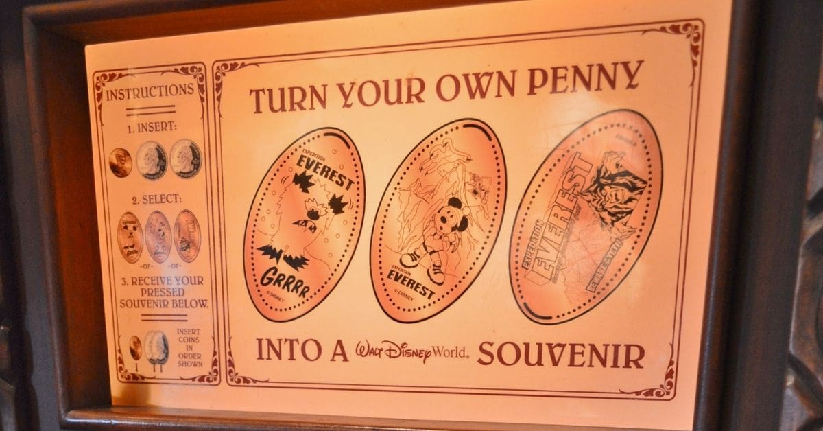 Disney Pressed Coin Book - 2023 Walt Disney World