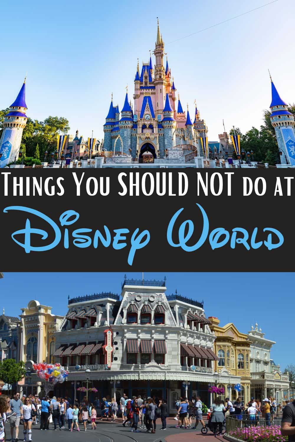 Things You Should Not Do at Disney World