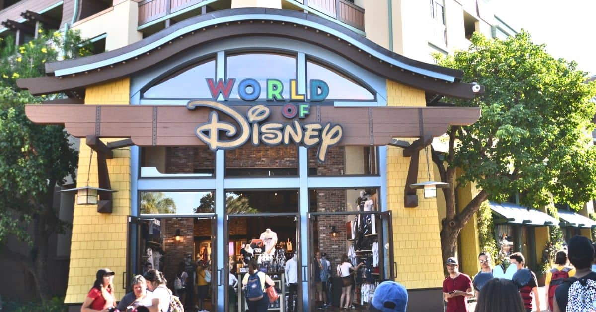 World of Disney Store in Disneyland