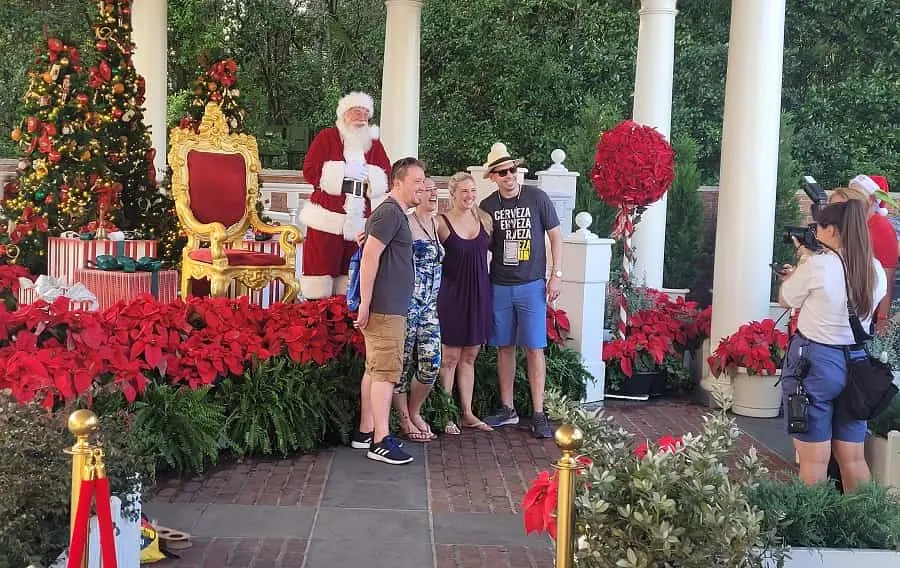 Santa at EPCOT