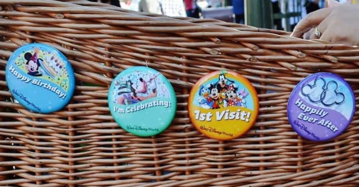 FREE Disney Buttons - Disney Insider Tips