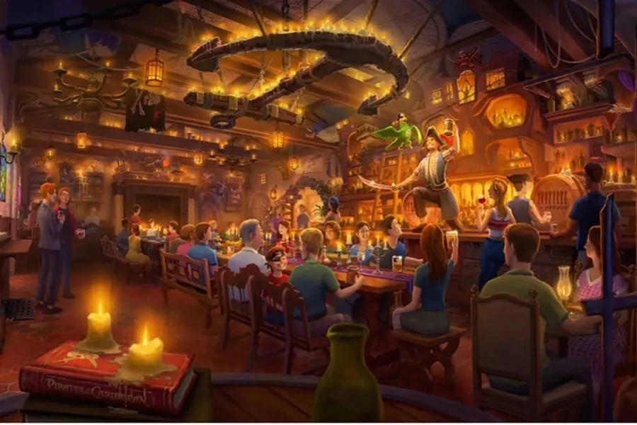 NEW Pirates of the Caribbean Restaurant