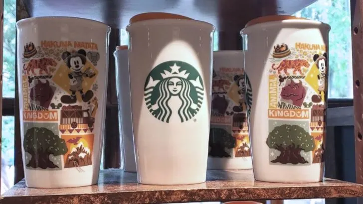 Animal Kingdom Starbucks Mugs